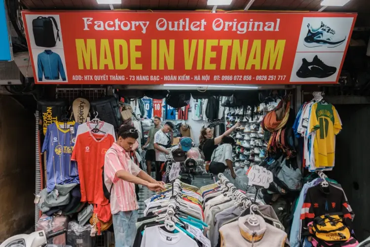 Thời kỳ bùng nổ bất chấp thuế quan. Ảnh: Linh Phạm/Bloomberg