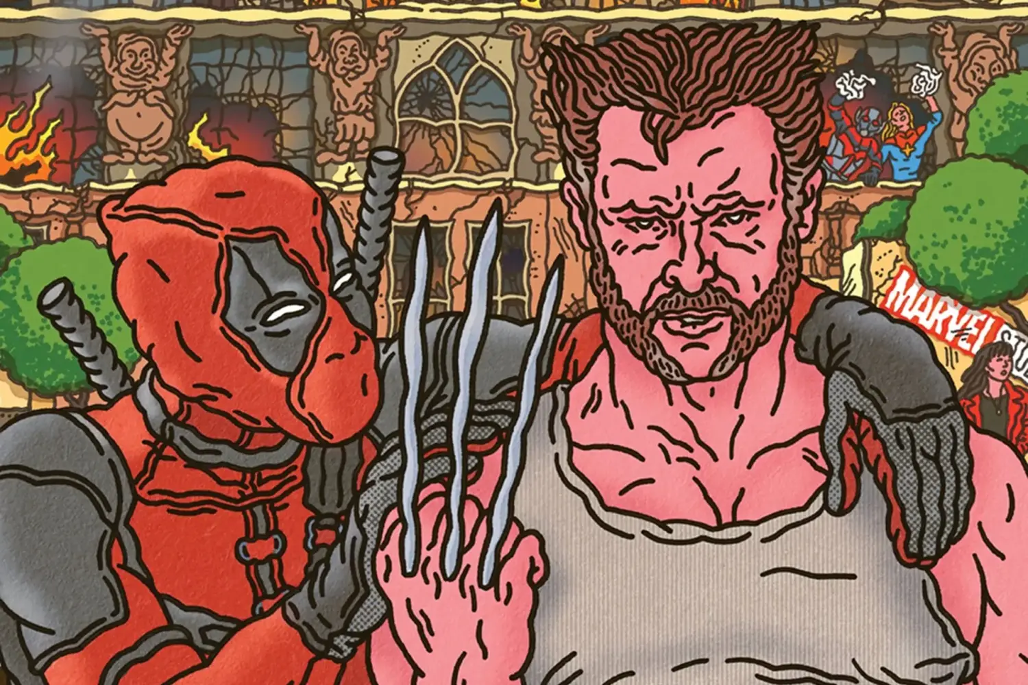 Disney đặt cược vào Deadpool, Wolverine và hài dung tục