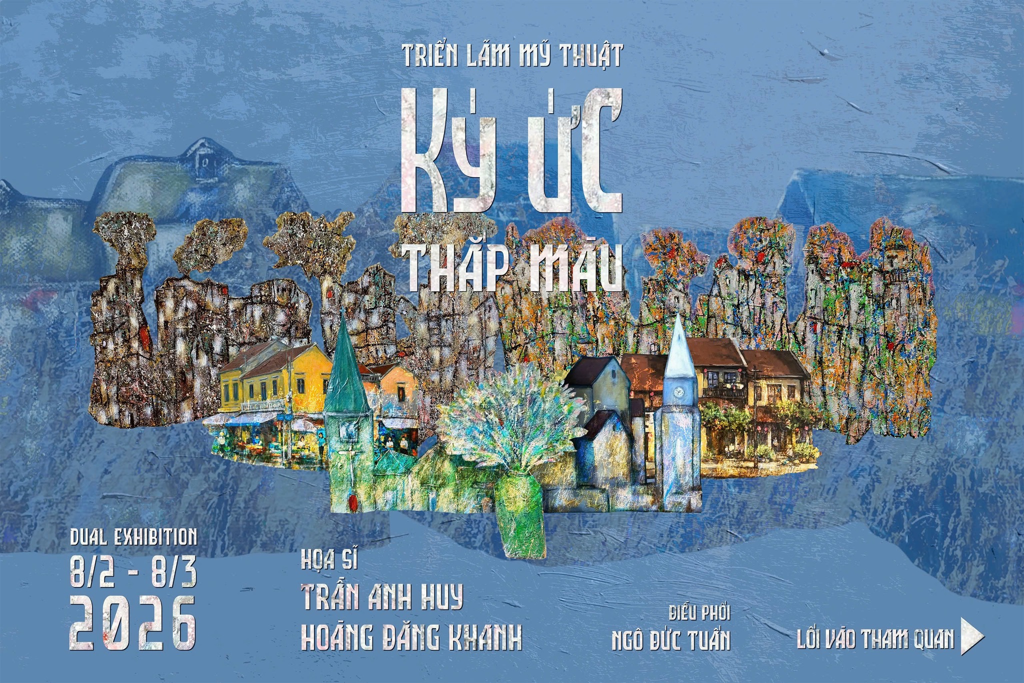 [Huế] Triển lãm "Ký Ức Thắp Màu" | Không gian Sách và Văn hóa Huế