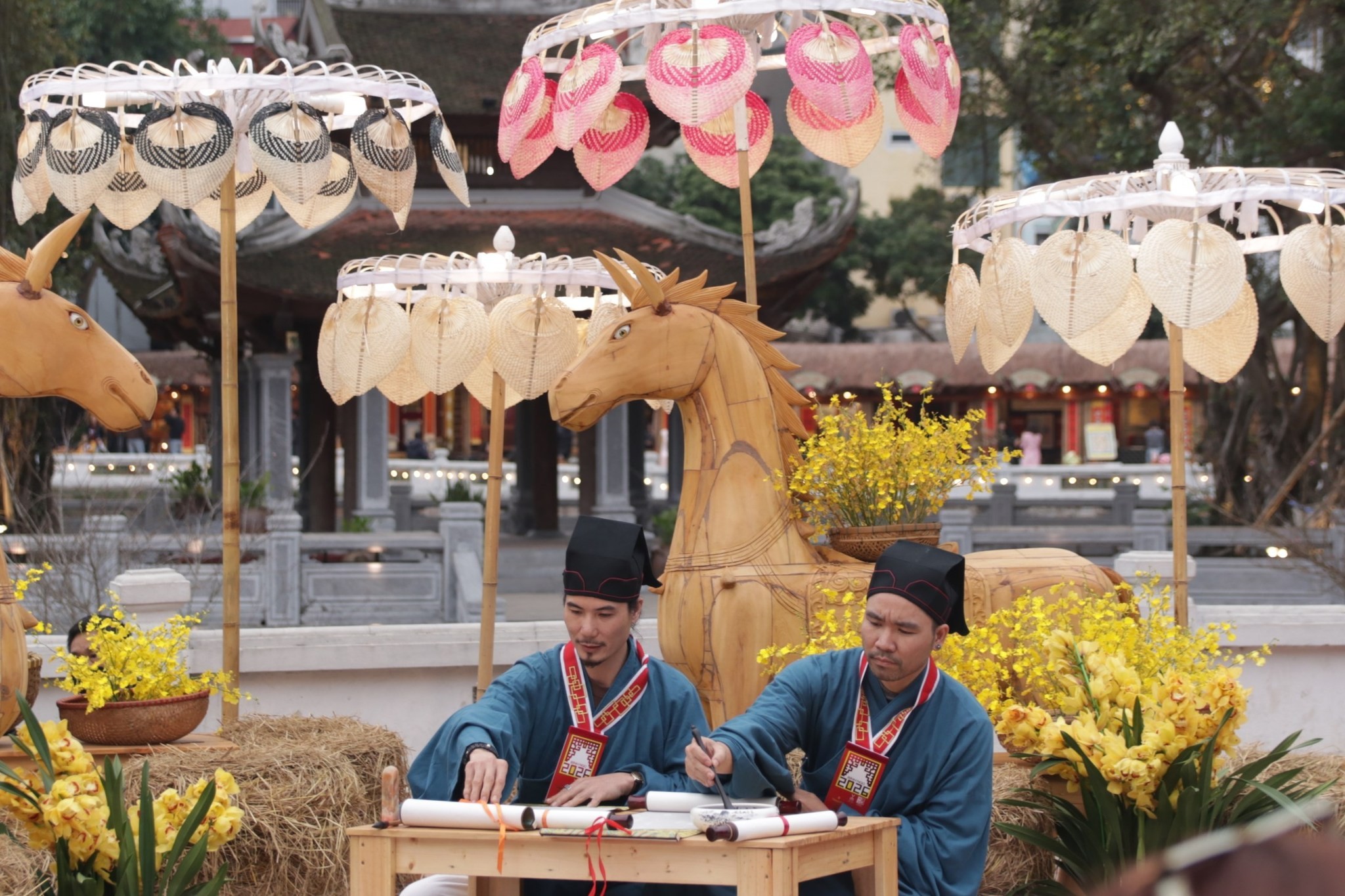 [Hà Nội] Hội chữ Xuân Bính Ngọ | Văn Miếu - Quốc Tử Giám