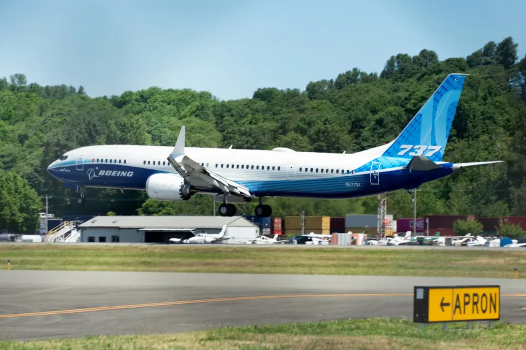 Boeing 737 Max 10. Hình ảnh: Chona Kasinger/Bloomberg 