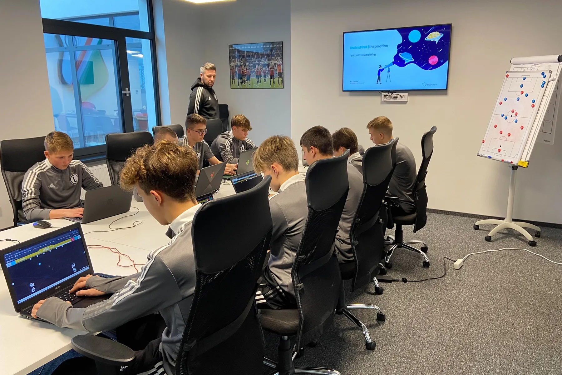 A BrainsFirst training session.Source BrainsFirst-1