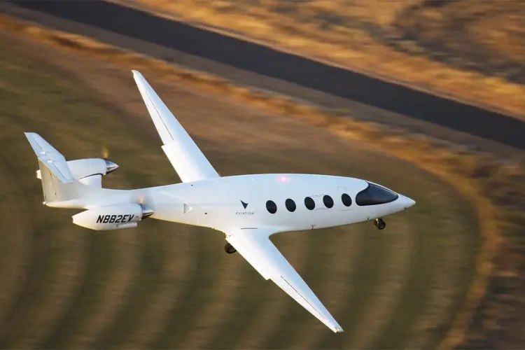 Máy bay Alice chín chỗ của Cape Air đang bay thử nghiệm.