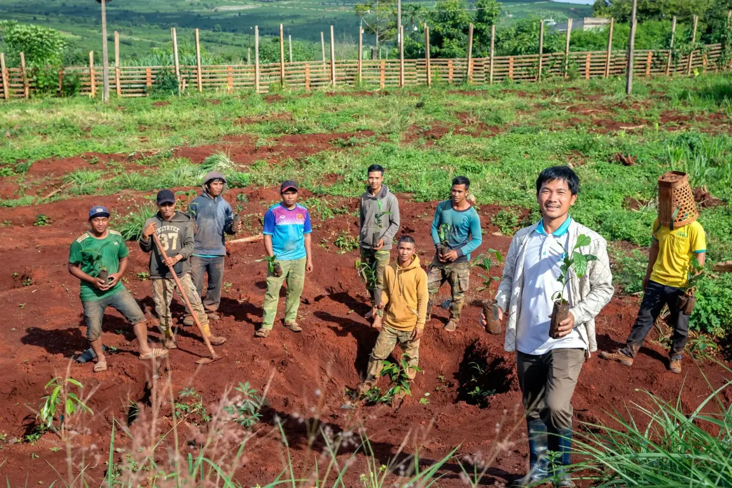 Long Shin, ﻿nông dân cà phê kiểu mới