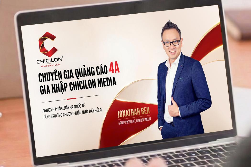 Chuyên gia quảng cáo quốc tế 4A Jonathan Beh gia nhập Chicilon Media