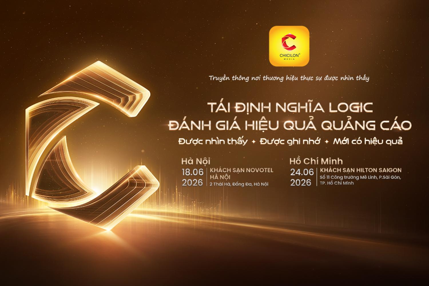 Chicilon Media tổ chức hội thảo "tái định nghĩa logic đánh giá hiệu quả quảng cáo"