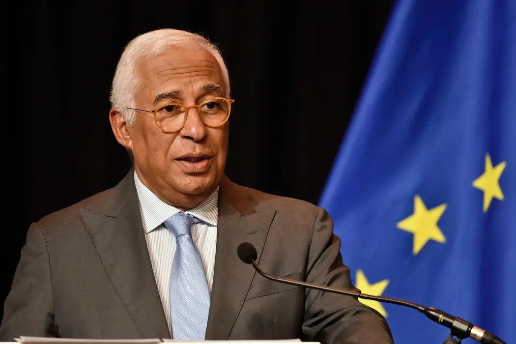 Chủ tịch Hội đồng châu Âu Antonio Costa. Hình ảnh: Waldo Swiegers/Bloomberg 