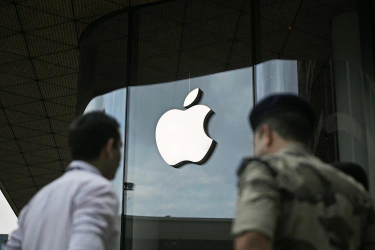 Cửa hàng Apple tại khu phức hợp Bandra Kurla. Hình ảnh: Indranil Aditya/Bloomberg
