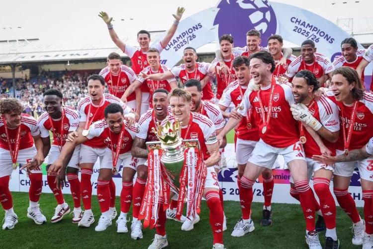 Hình ảnh: Website câu lạc bộ Arsenal
