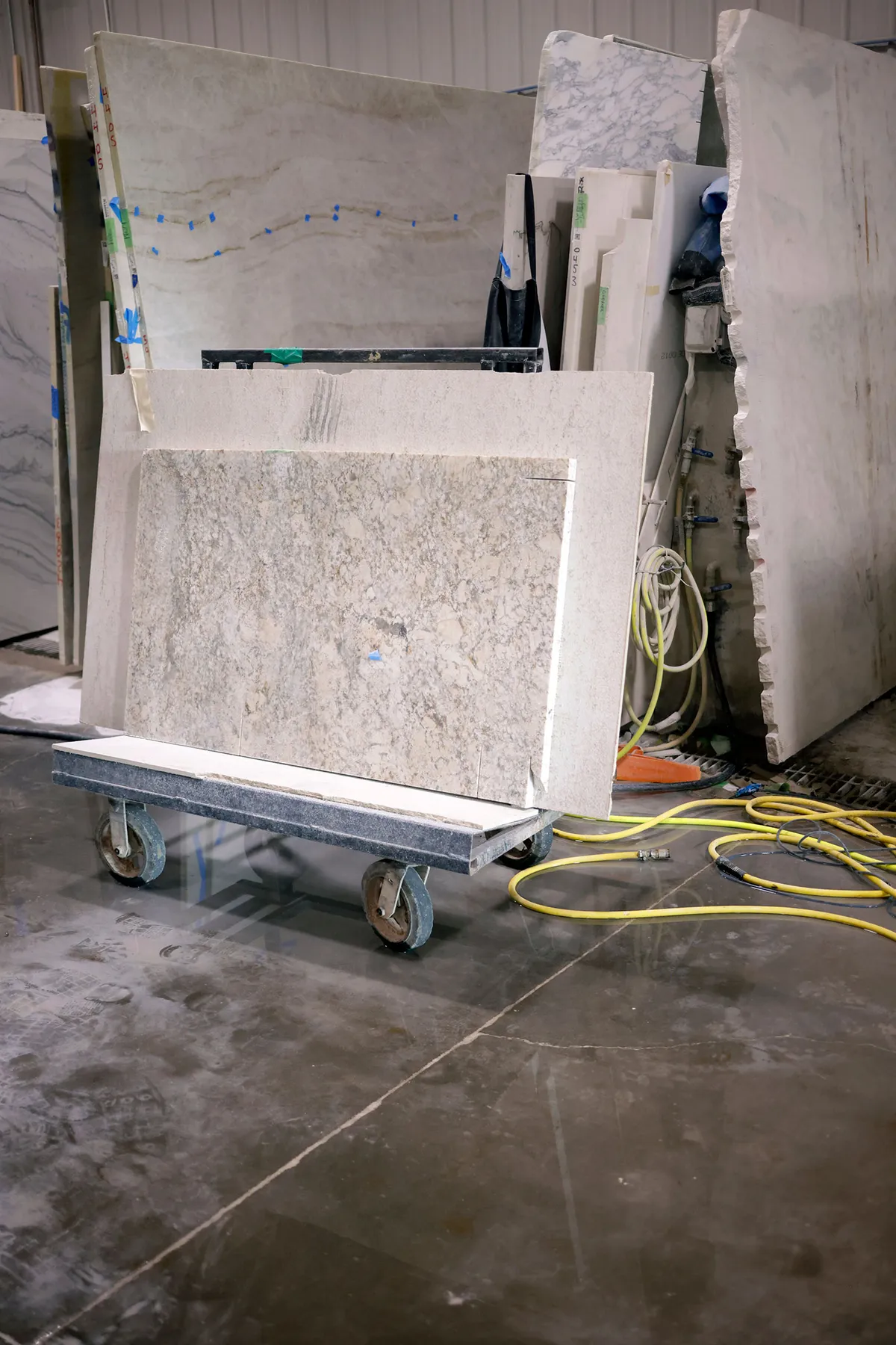 Artistic Granite & Marble’s workshop
