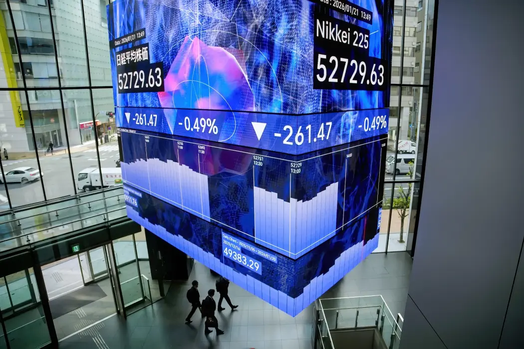 Cổ phiếu phần mềm châu Á giảm mạnh trước nỗi lo về AI