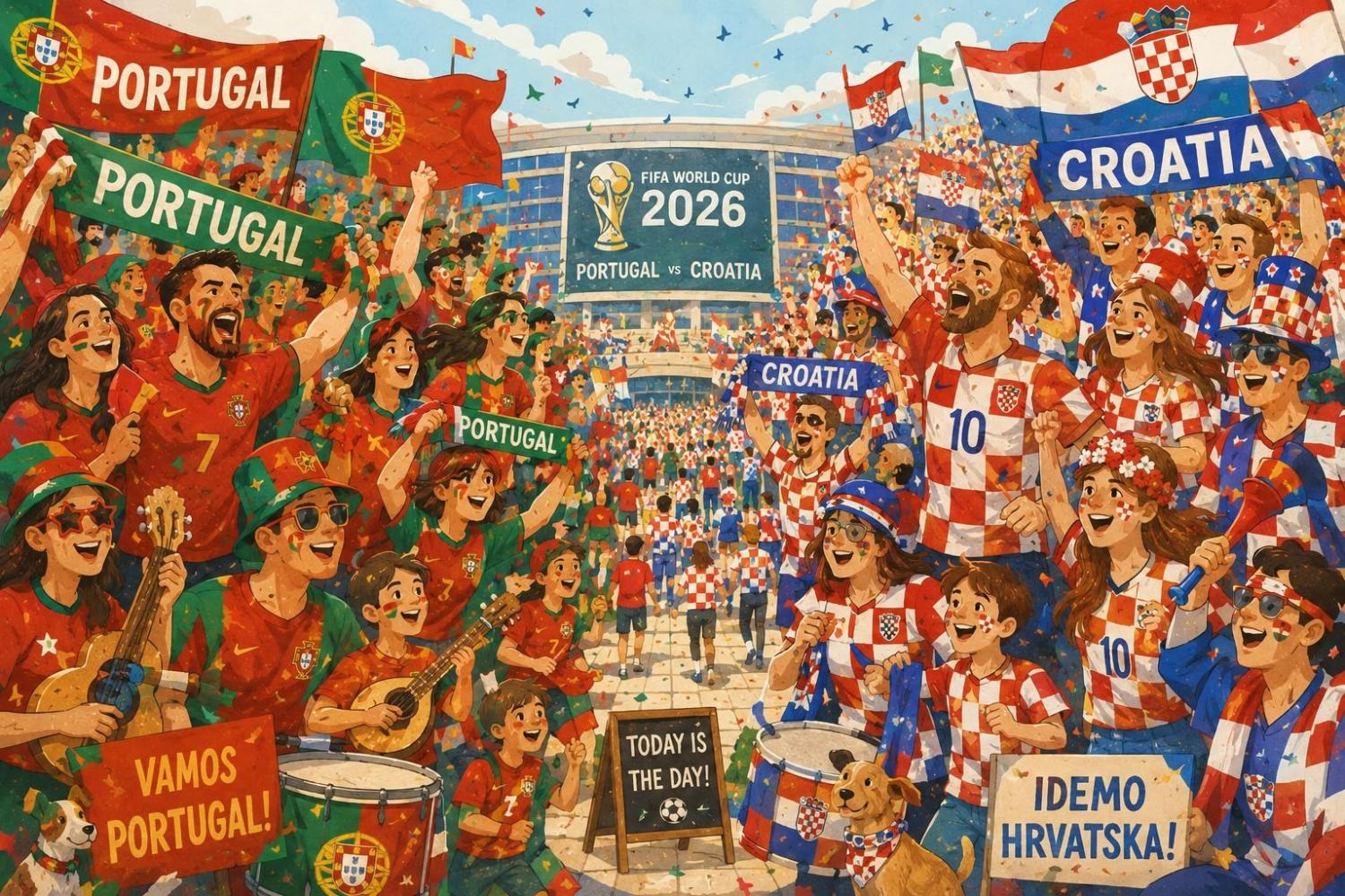 Bồ Đào Nha - Croatia và bài toán chuyển giao thế hệ