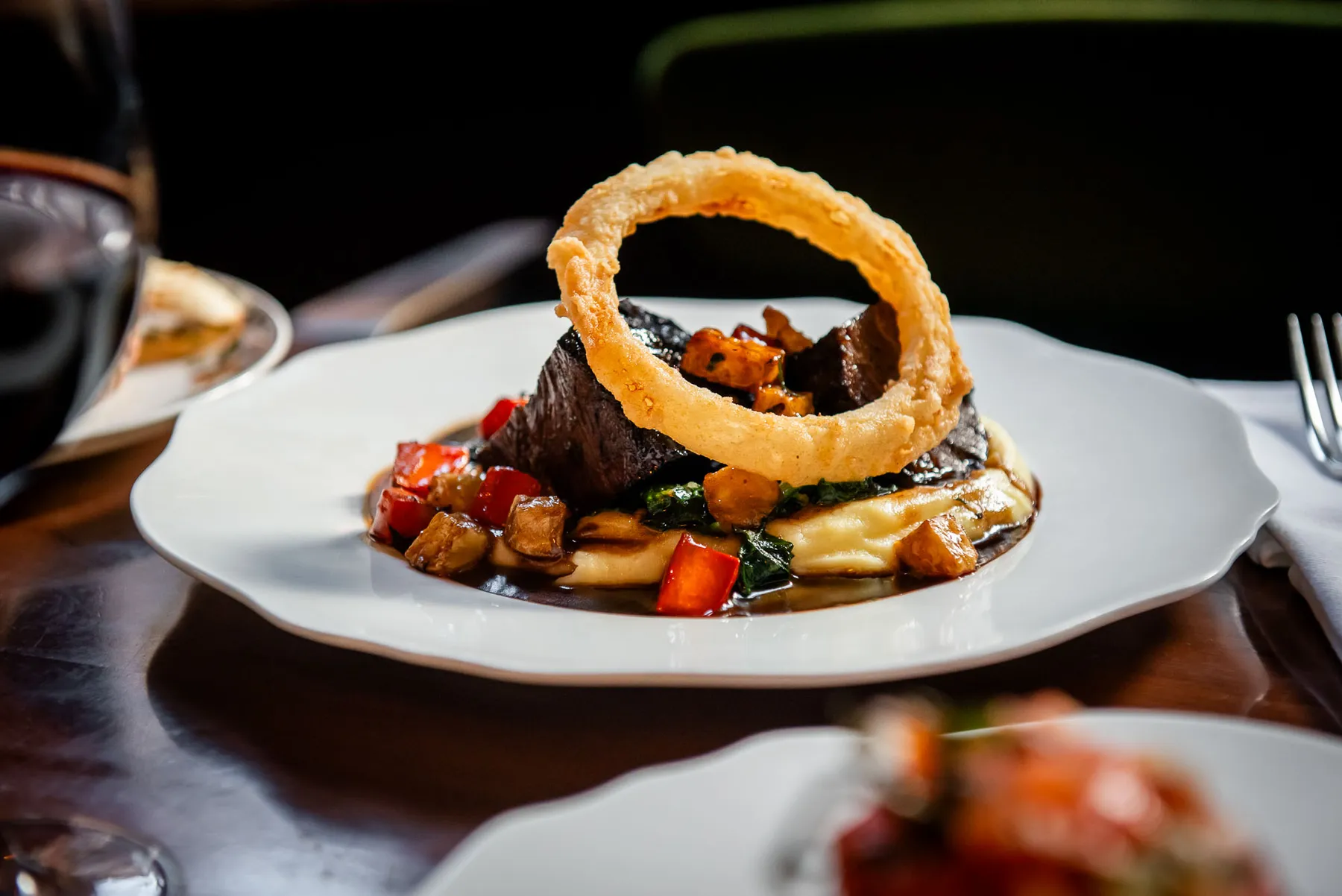 Boeuf Bourguignon at the transportive French restaurant Maison Selby. Hector Vasquez