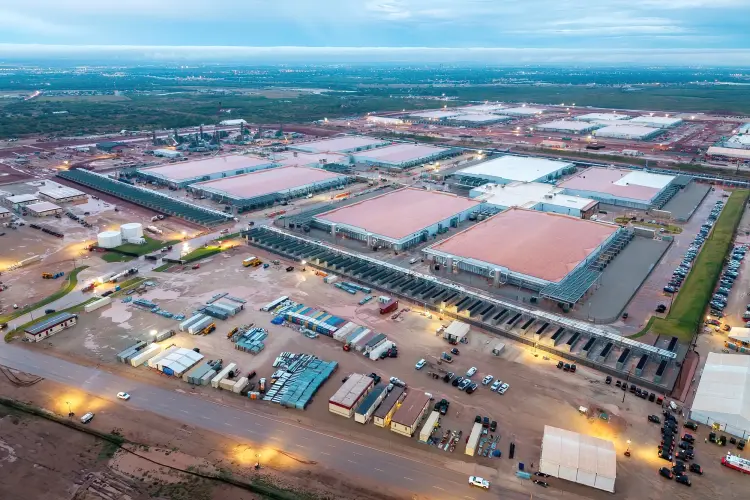 Brookfield ước tính việc xây dựng hạ tầng AI trên toàn cầu sẽ cần tới 7.000 tỷ USD trong thập kỷ tới. Hình ảnh: Kyle Grillot/Bloomberg