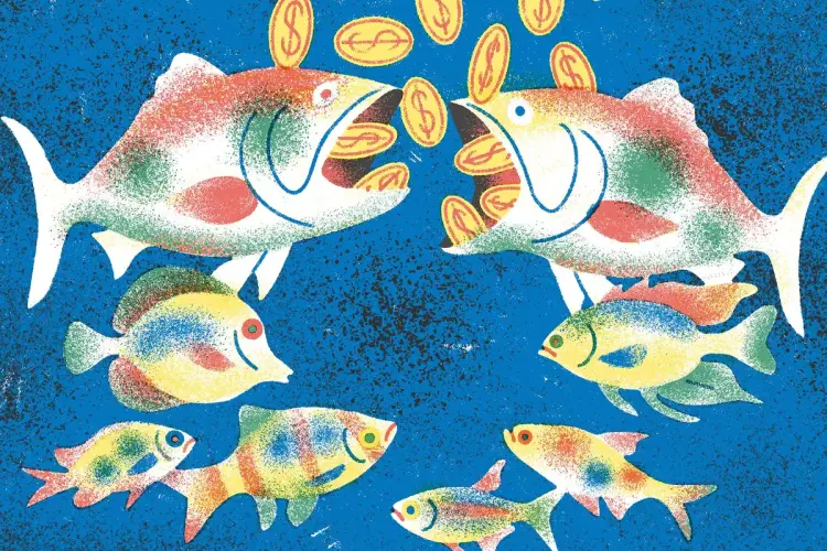 Carmen Casado minh họa cho Bloomberg Businessweek