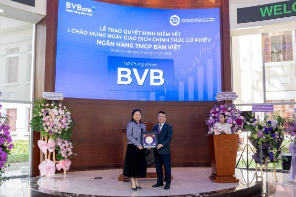 BVBank chuyển sàn HoSE, tìm dư địa vốn cho chu kỳ tăng trưởng mới
