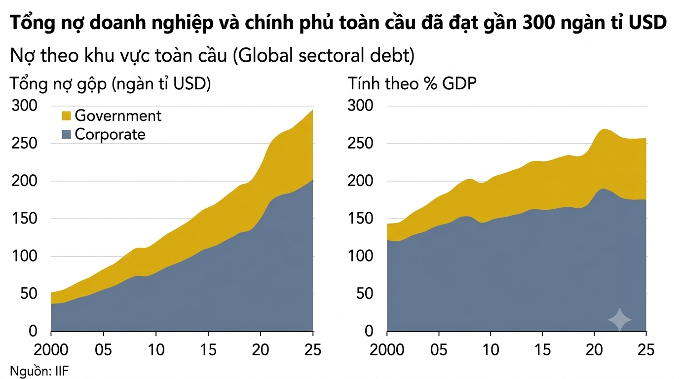 chart lai vay GDP