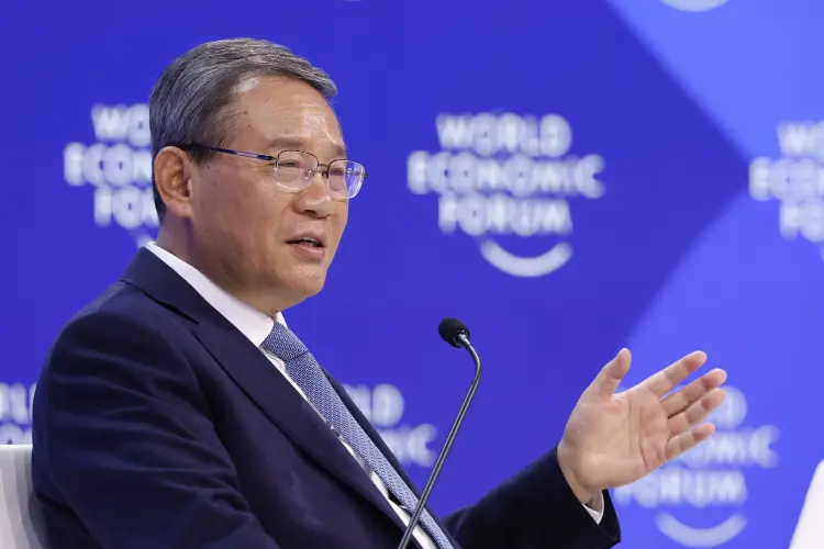Thủ tướng Trung Quốc Lý Cường. Hình ảnh: Stefan Wermuth/Bloomberg