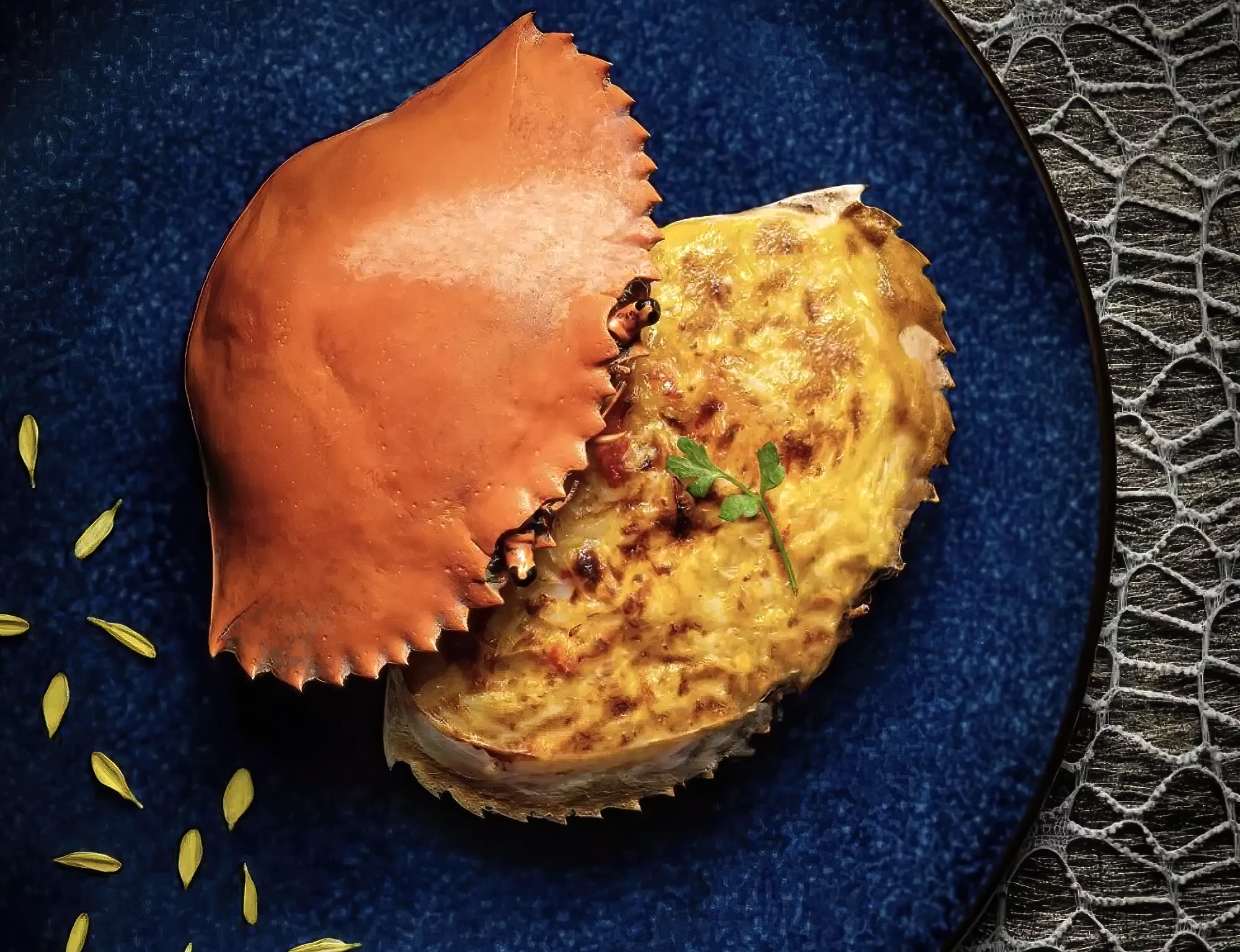 Crab at Chef Tam’s Seasons in Macau _Michelin Guide