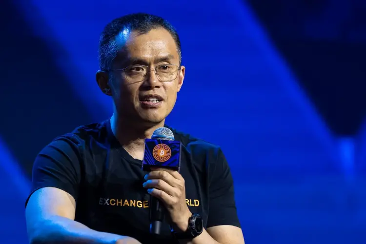 Nhà sáng lập Changpeng Zhao Ảnh: Chan Long Hei/Bloomberg