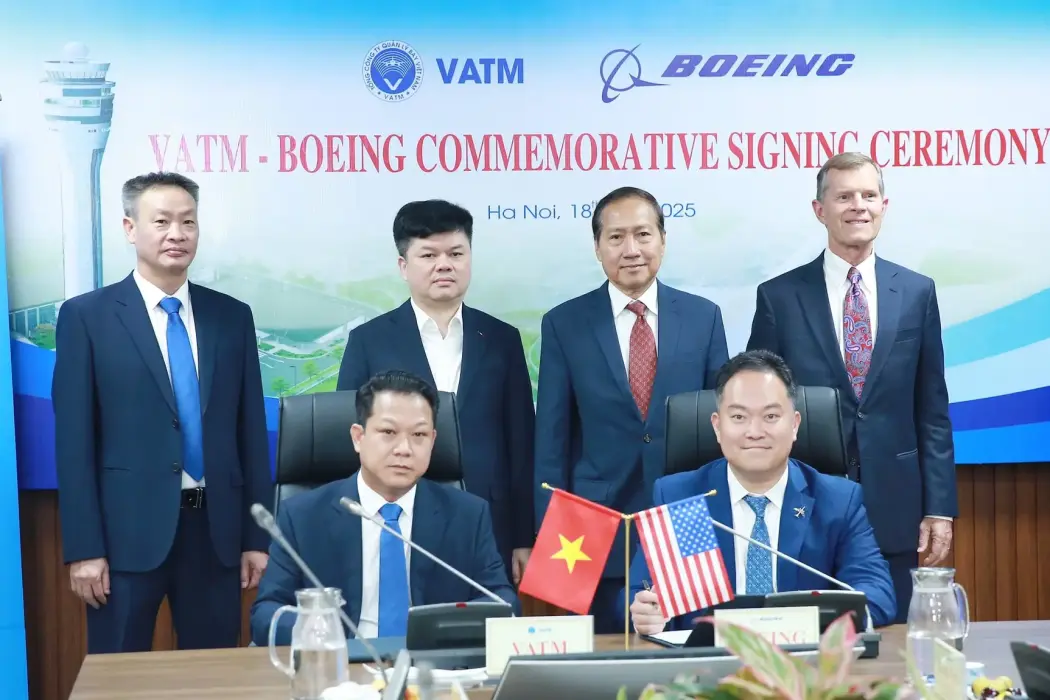 Boeing hợp tác với Việt Nam nâng cao năng lực quản lý không lưu