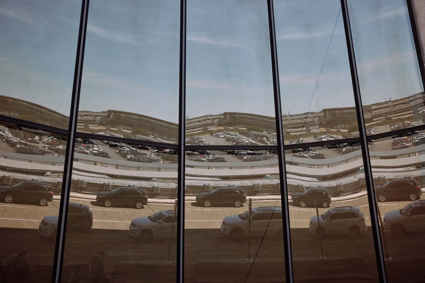 Dulles inside view