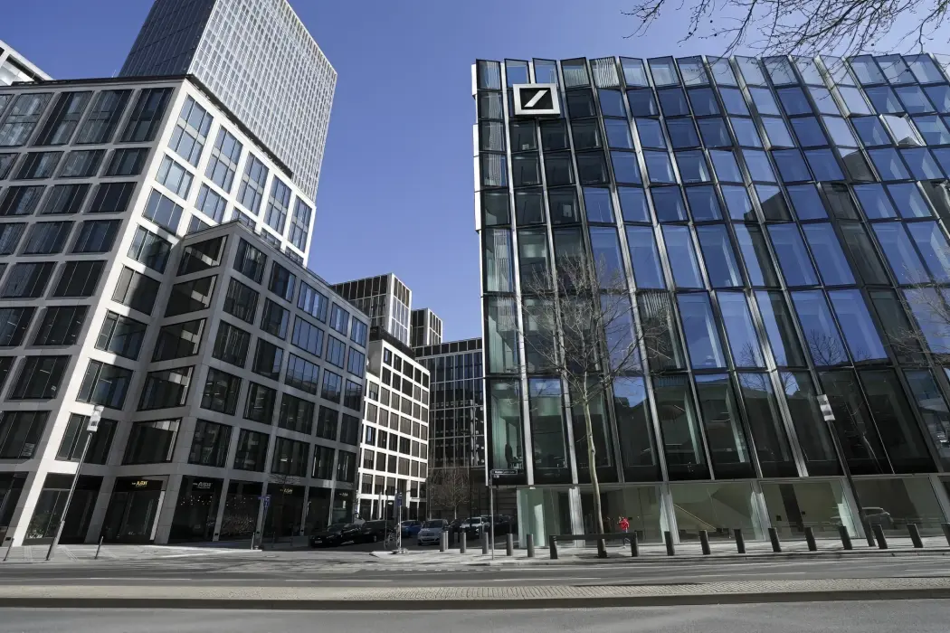 Văn phòng DWS Group tại Frankfurt, Đức. Hình ảnh: Alex Kraus/Bloomberg 