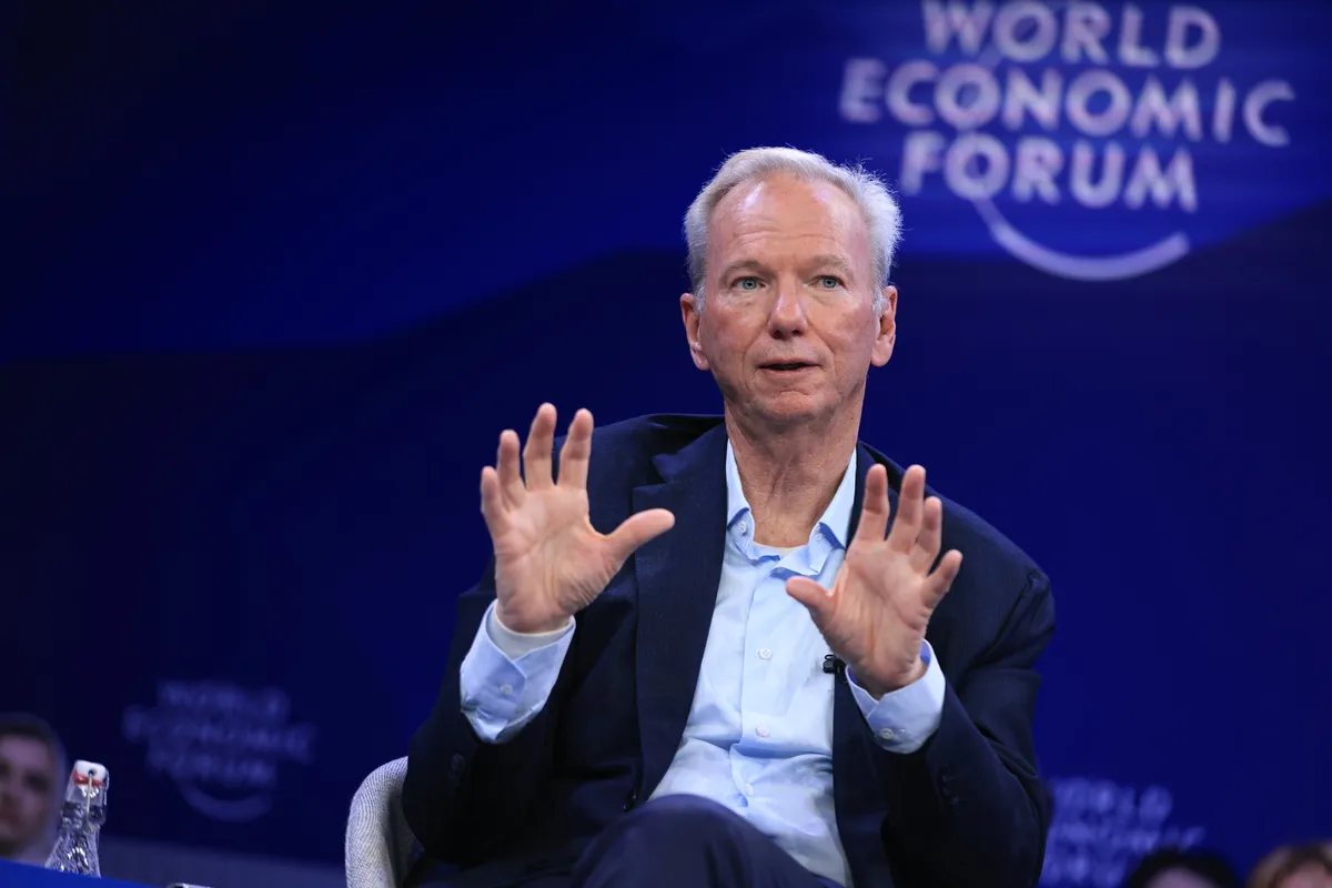 Eric Schmidt Anh Krisztian BocsiBloomberg