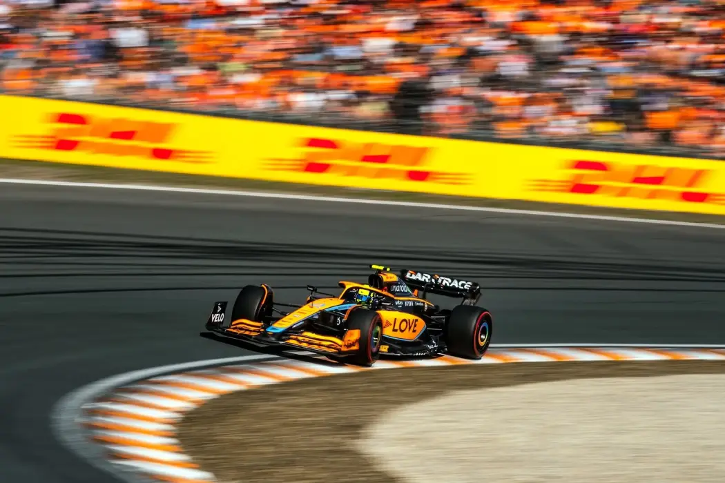 Oscar Piastri của McLaren trong Giải đua xe Công thức 1 Hà Lan. Hình ảnh: Shutterstock 