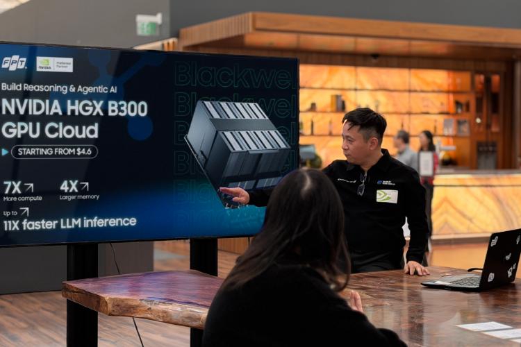 FPT AI Factory với NVIDIA HGX B300. Hình ảnh: FPT
