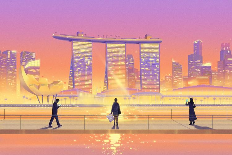 Minh hoạ: Grace J. Kim for Bloomberg