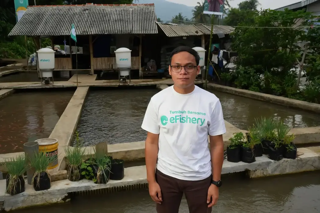 Gibran Huzaifah vào năm 2022. Hình ảnh: Dimas Ardian/Bloomberg 