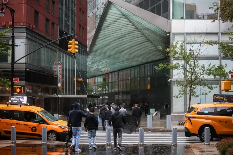 Trụ sở chính của Goldman Sachs tại New York. Hình ảnh: Michael Nagle/Bloomberg.