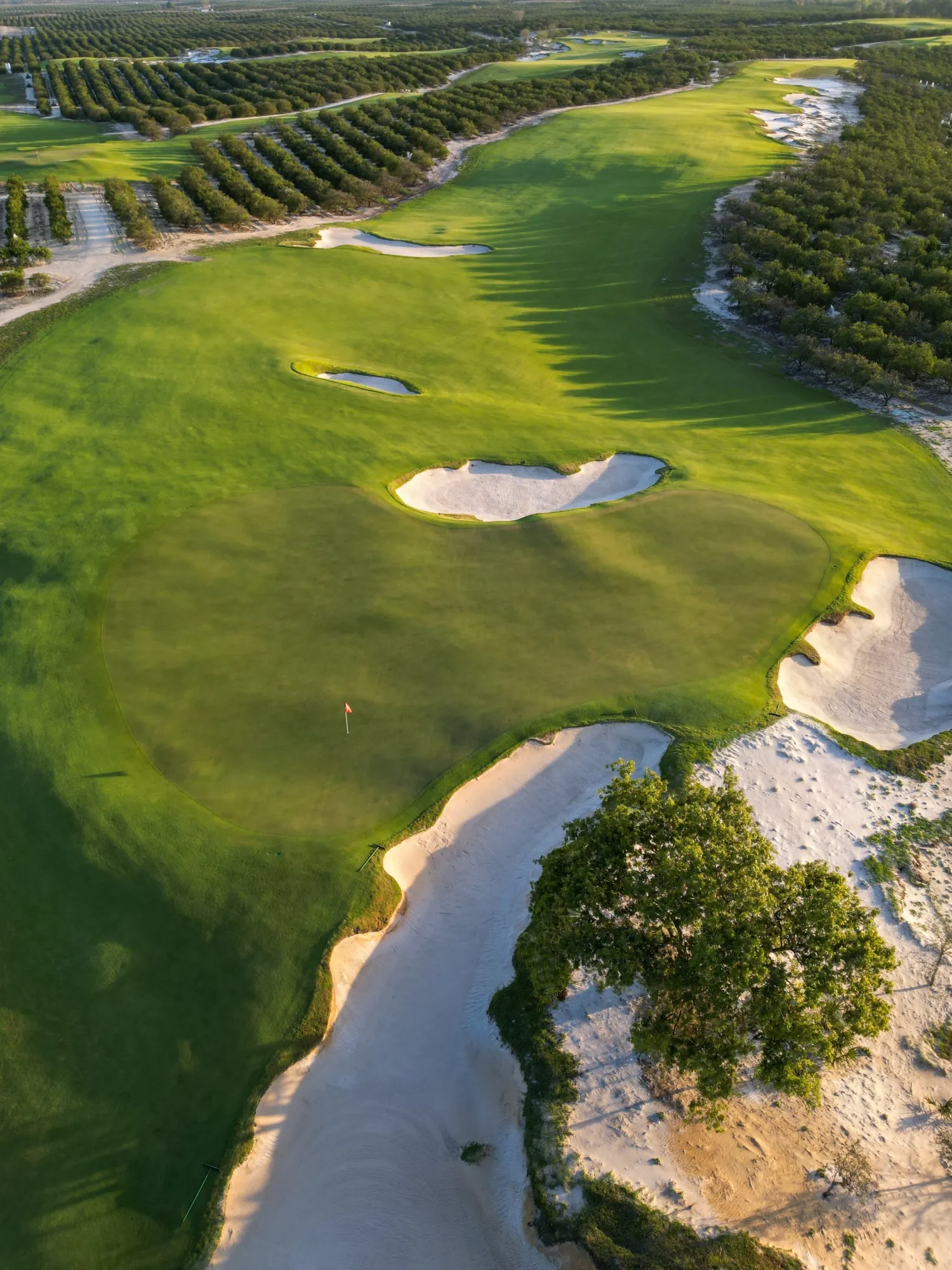 golf_An overhead view of High Grove in Florida.Photographer Brad Troy