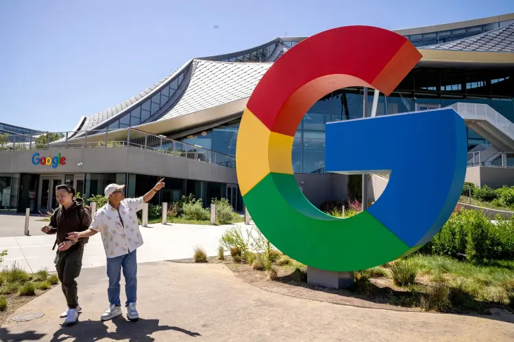 Khuôn viên Bay View của Google tại Mountain View, California, Mỹ. Hình ảnh: David Paul Morris/Bloomberg