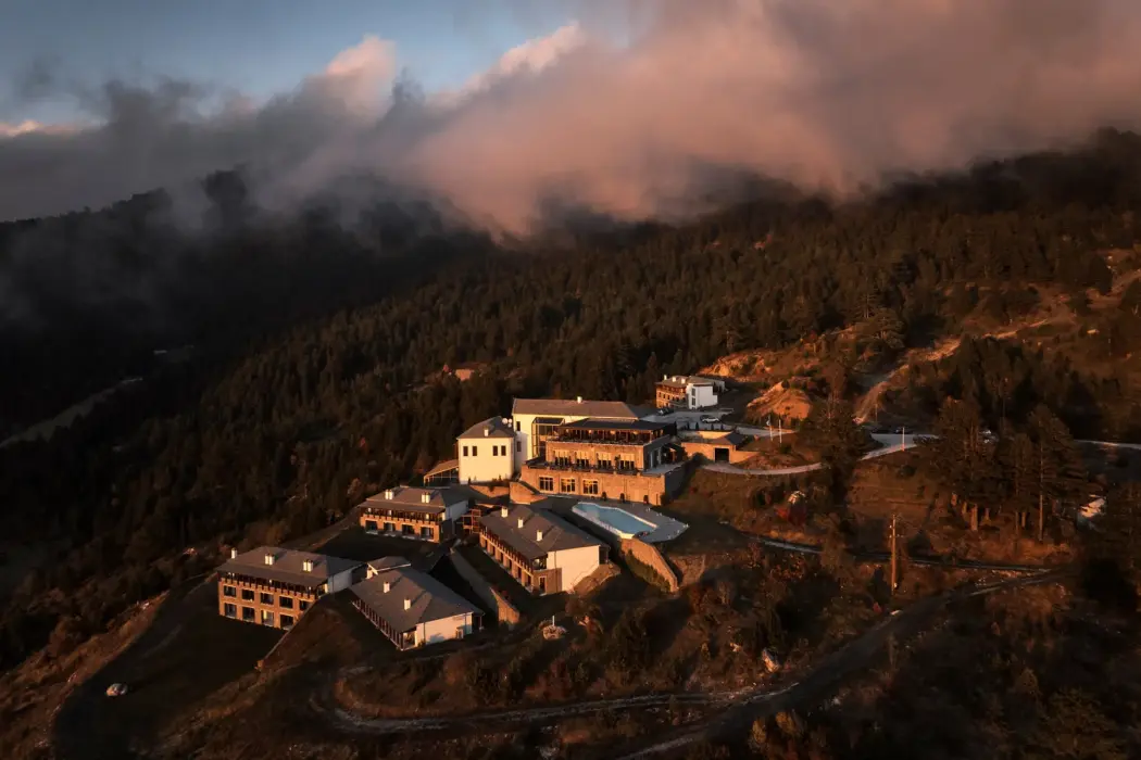 Grand Forest Metsovo, khu nghỉ dưỡng năm sao ở vùng núi phía Bắc, Hy Lạp. Nguồn: Grand Forest Metsovo