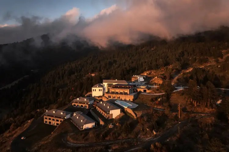 Grand Forest Metsovo, khu nghỉ dưỡng năm sao ở vùng núi phía Bắc, Hy Lạp. Nguồn: Grand Forest Metsovo