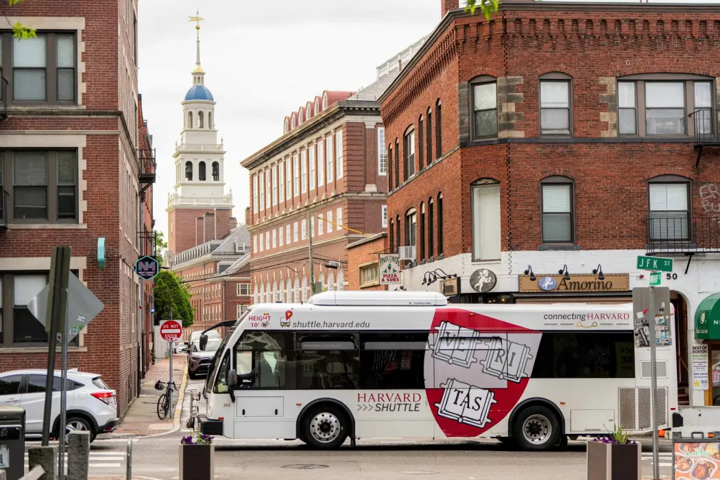 Khuôn viên Đại học Harvard tại Cambridge, Massachusetts.
Hình ảnh: Mel Musto/Bloomberg 