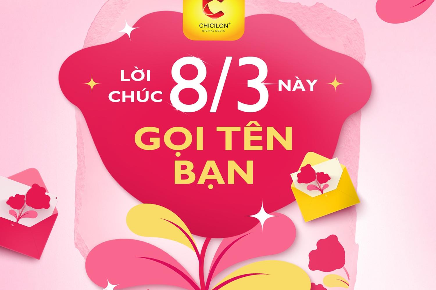 Khi lời chúc 8/3 được cá nhân hóa ngoài đời thực: Chicilon Media mở rộng trải nghiệm tương tác qua màn hình thang máy