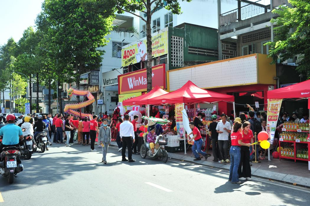 Hình ảnh khai  trương cửa hàng WinMart+ tại Tiền Giang. Hình ảnh: Masan cung cấp 