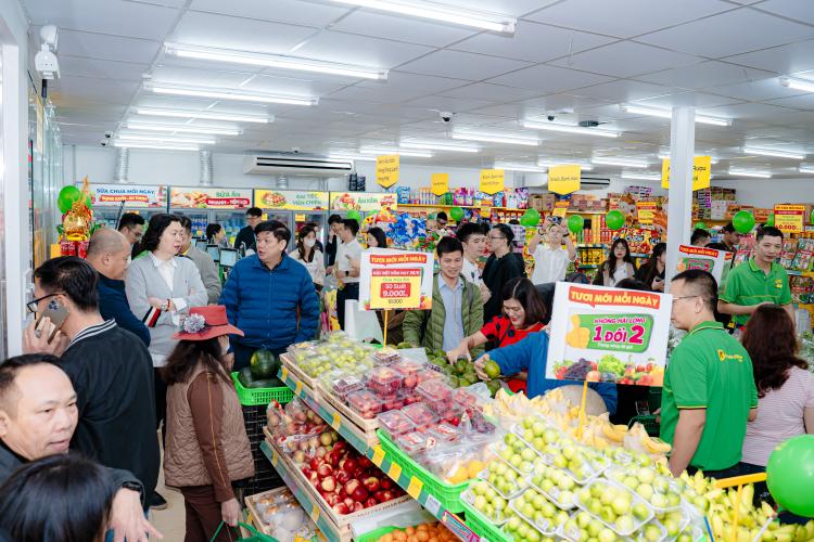 Bên trong một cửa hàng Bách Hoá Xanh ở Ninh Bình. Hình ảnh: Thế giới di động cung cấp.