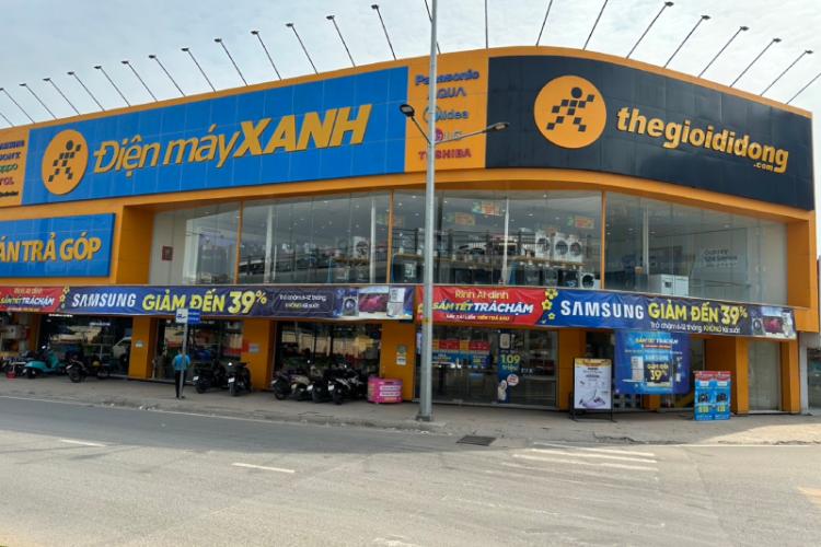Điện Máy Xanh là trụ cột đóng góp vào tăng trưởng doanh thu MWG 2025. Hình ảnh: Điện Máy Xanh
