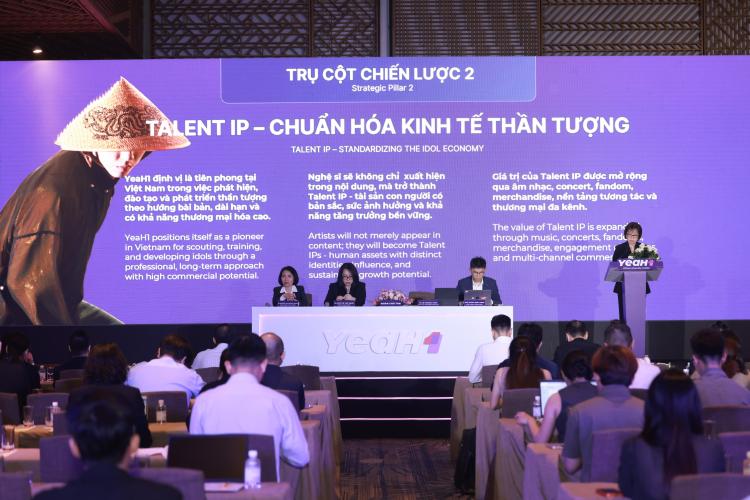 Đại hội cổ đông YeaH1 sáng 22.4. Hình ảnh: YeaH1 cung cấp.