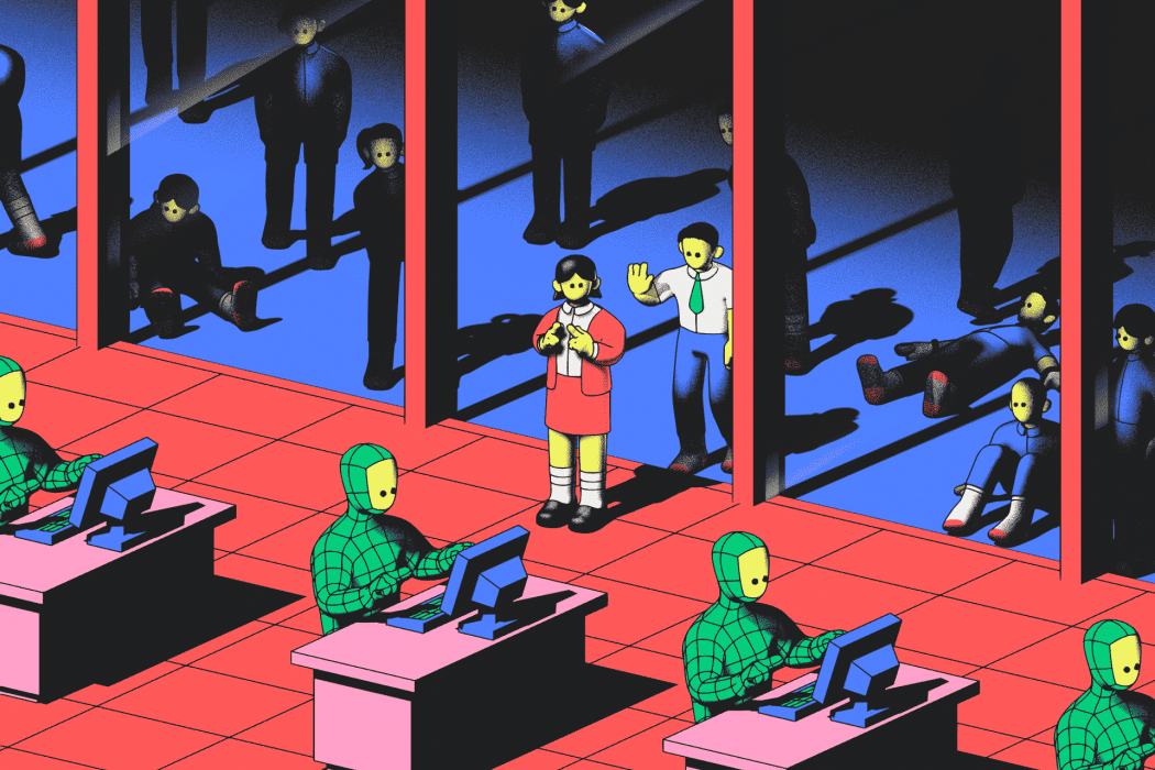 Minh hoạ: Aaron Fernandez cho Bloomberg Businessweek 