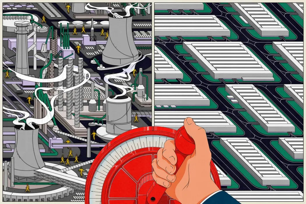 Minh họa: Carolina Moscoso cho Bloomberg Businessweek