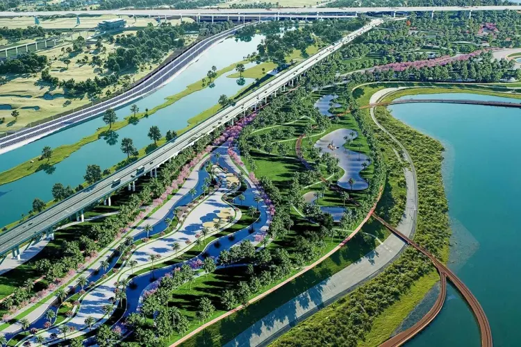 Hình ảnh: Phối cảnh dự án doanh nghiệp công bố