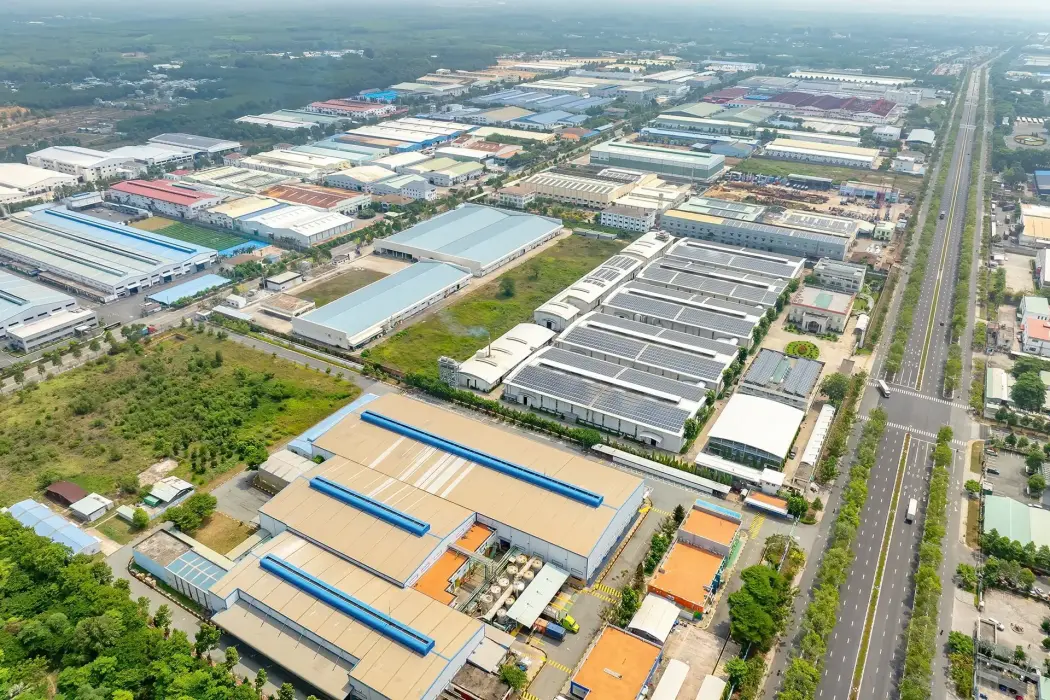 Thuế quan khiến tỉ lệ hấp thu bất động sản công nghiệp phía Nam dưới mức trung bình