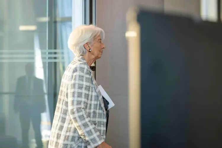 Bà Lagarde, ảnh chụp ngày 29.10 Nguồn: Bloomberg