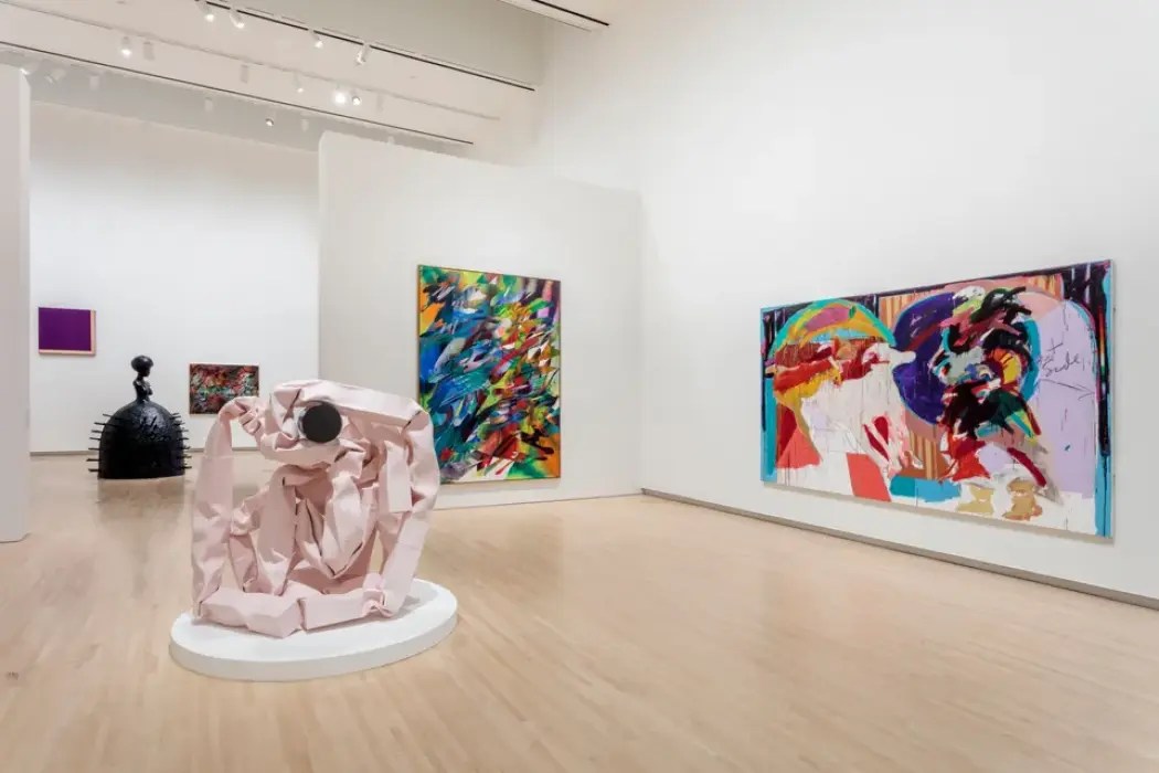 Một tác phẩm trong triển lãm Making Their Mark. Hình ảnh: Joshua White 