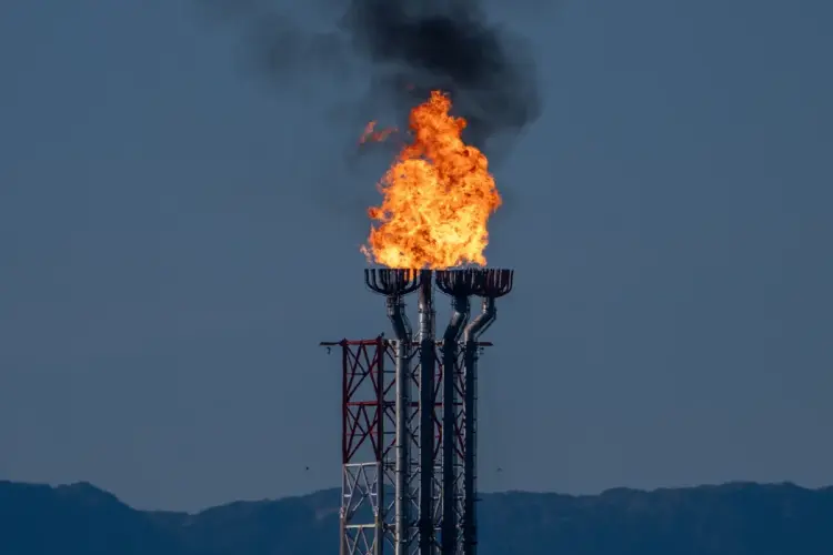 Khu LNG Canada ở Kitimat, British Columbia Ảnh: James MacDonald/Bloomberg